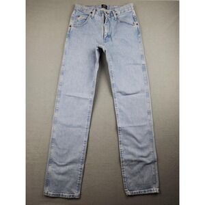 Wrangler Jeans Men 30x36 (28x35) Light Wash Blue Western Denim Pants 47MWZ Rodeo